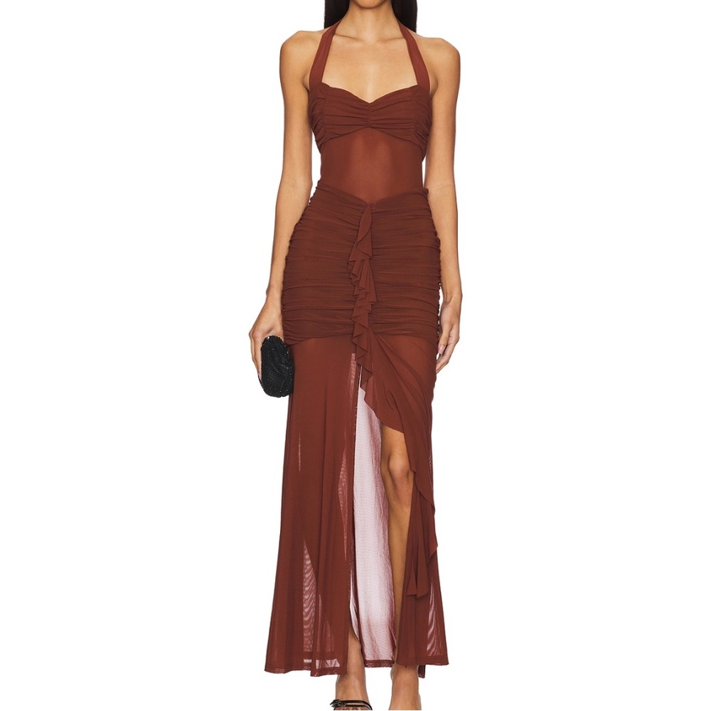 Runaway The Label Tallula Dress Espresso M